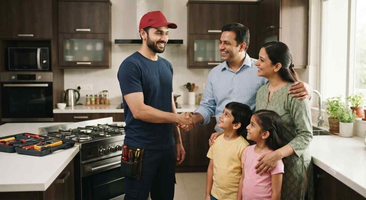 Customer satisfaction guaranteed after Kutchina cooking range repair service