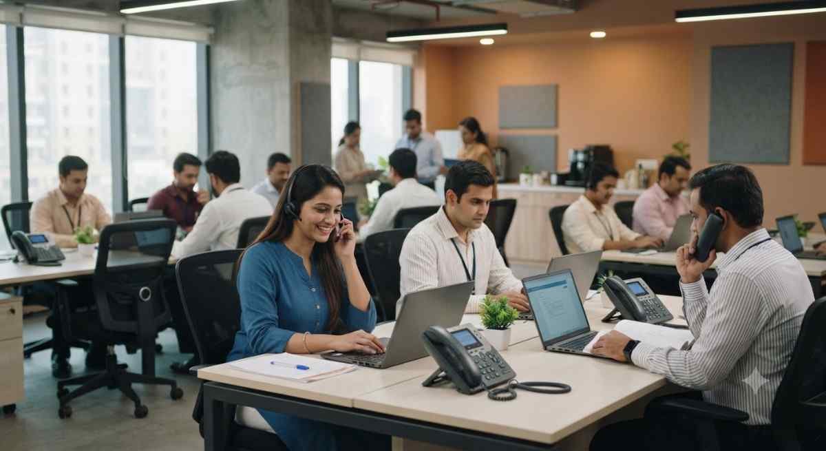 Dedicated customer support team assisting Kutchina customers