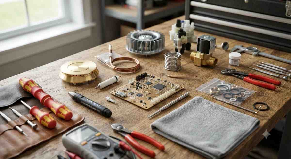 Genuine Kutchina spare parts replacement stock for Mumbai service technicians