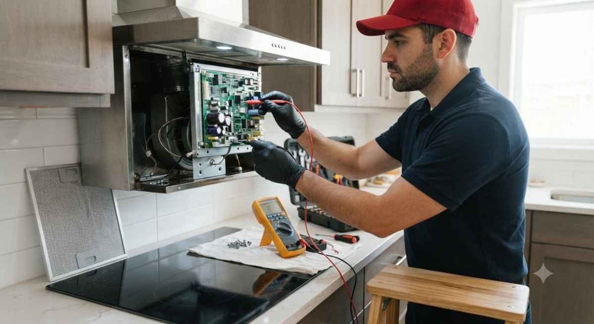 Kutchina appliance inspection at a home in Goa