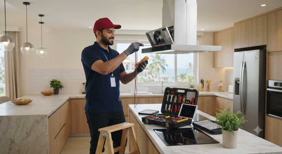 Kutchina chimney repair service in Goa