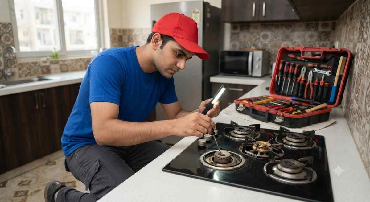 Kutchina gas stove repair in Delhi
