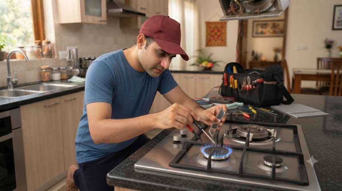 Kutchina gas stove repair in Punjab