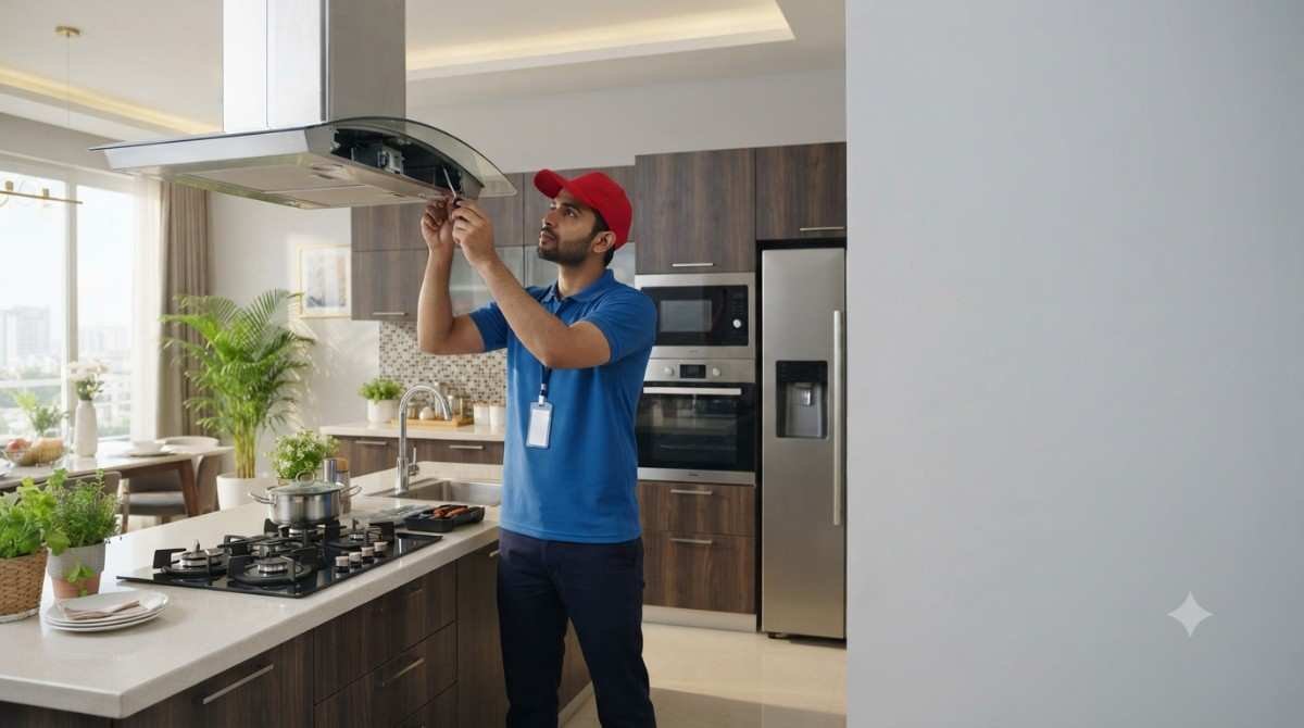 Kutchina Service Centre Chennai technician doing same-day appliance repair