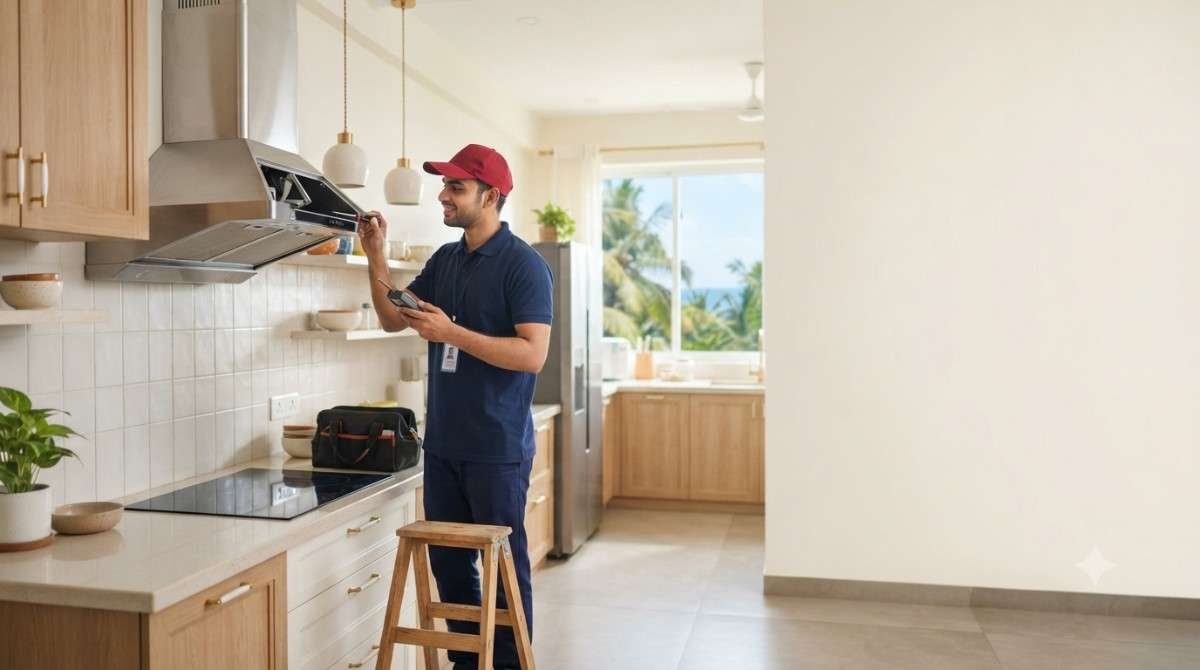 Kutchina Service Centre Goa technician doing same-day appliance repair