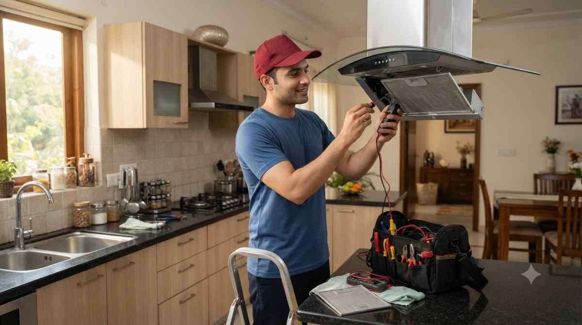 Kutchina Service Centre in Punjab technician doing same-day appliance repair