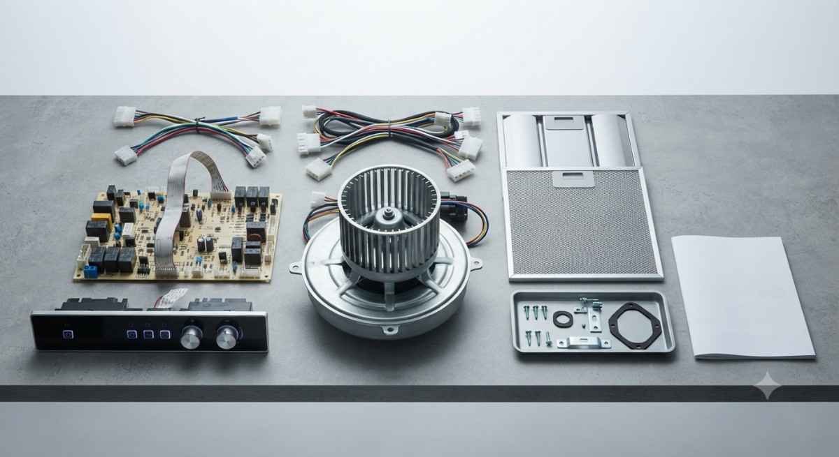 Quality genuine spare parts for Kutchina chimney repairs in Mumbai